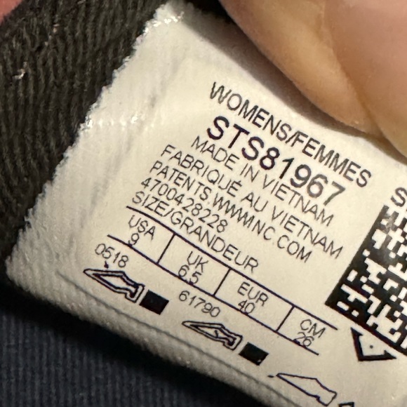 Sperry Slip On Shoes-Wmns Sz 9-Navy-EUC - Picture 12 of 15